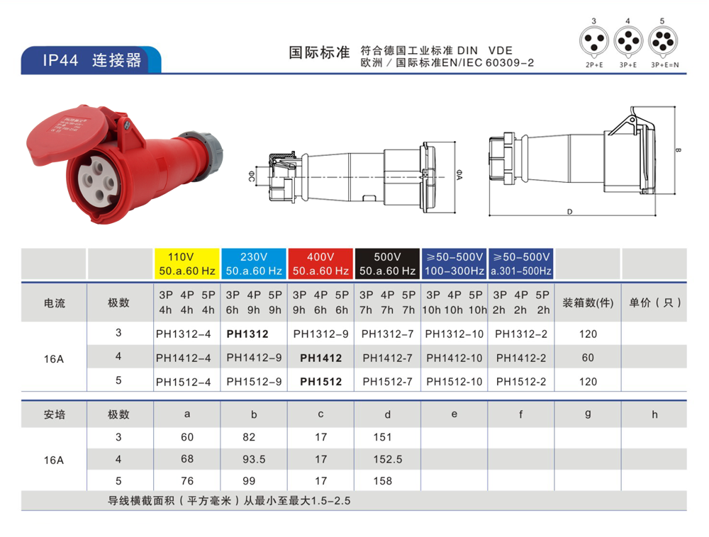 連接器4芯16A.png